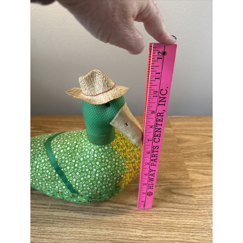 HandMade Patchwork Duck Plush - Picture 6 of 6
